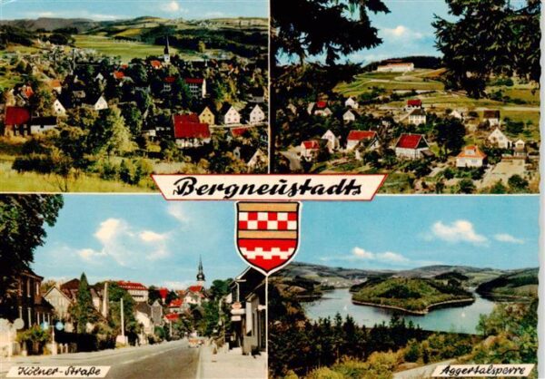 Bergneustadt Panorama Koelner Strasse Aggertalsperre
