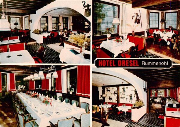 Rummenohl Hagen Westfalen Hotel Dresel Gastraeume