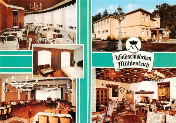 Obenstrohe Waldschloesschen Muehlenteich Gastraeume