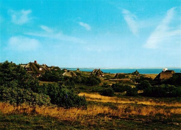 Kampen  Sylt Am Wattenmeer mit Blick zur Blidselbucht