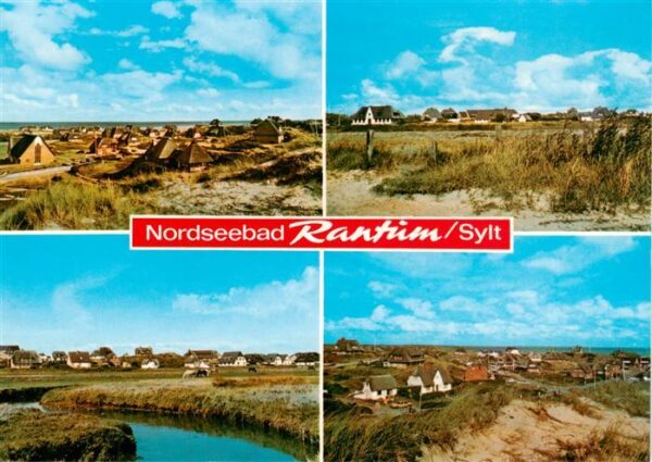 Rantum Sylt Panorama Teilansichten
