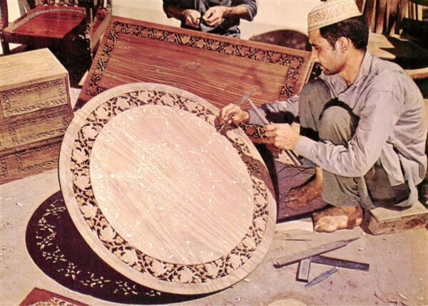 Peshawar Pakistan A Woodcraftsman