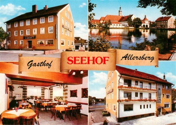 Allersberg Gasthof Seehof Restaurant Schwanenteich