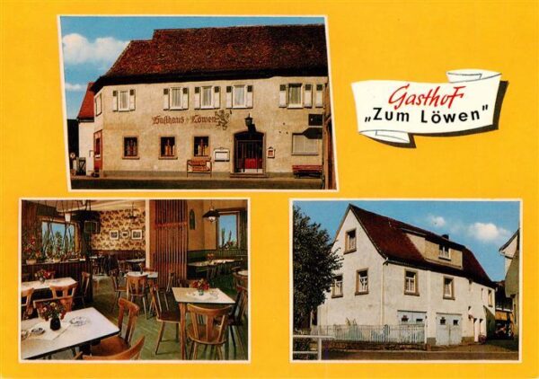 Eschau Unterfranken Gasthof Zum Loewen Gastraum