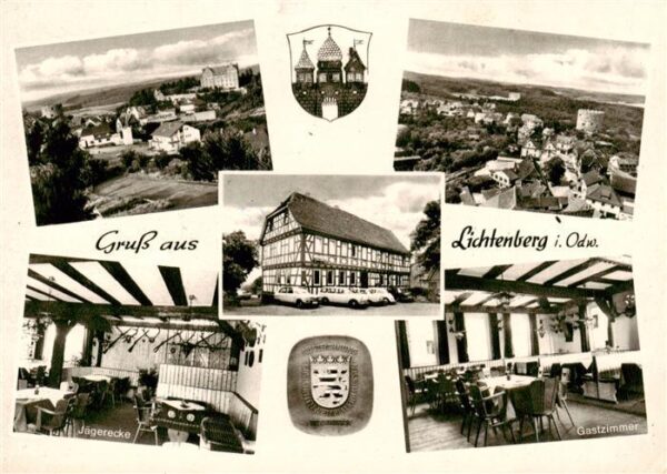 Lichtenberg Odenwald Gasthaus Pension Zur Linde Jaegerecke Gastzimmer Panorama