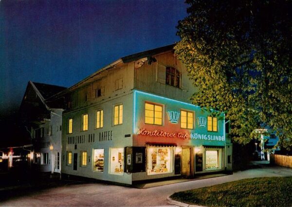 Bad Wiessee Tegernsee Konditorei Cafe Koenigslinde am See