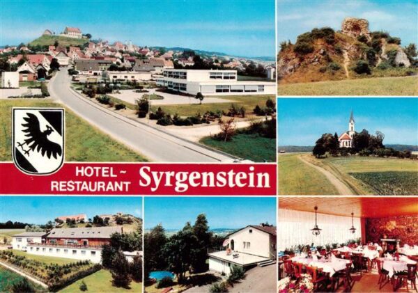 Syrgenstein Schwaben Hotel Restaurant Syrgenstein Panorama Gastraum Panorama Kir