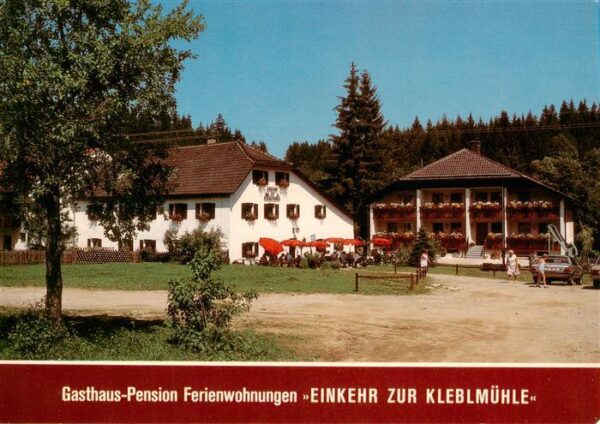 Grafenau Niederbayern Gasthaus Pension Ferienwohnungen Einkehr zur Kleblmuehle