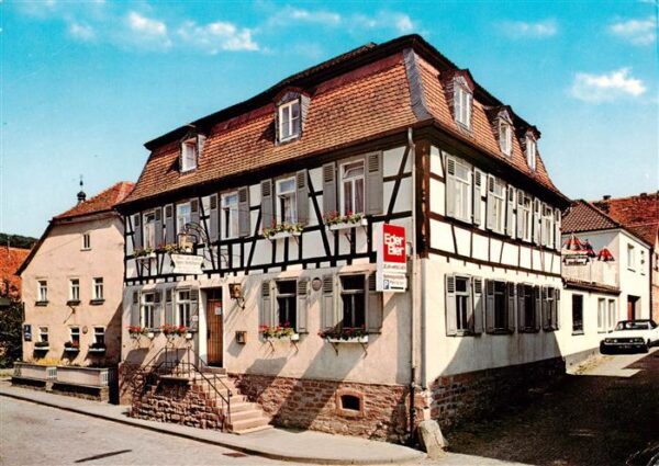 Moenchberg  Spessart Gasthaus Pension Zum Hirschen