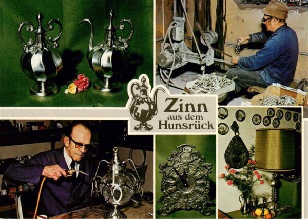 Krummenau Hunsrueck Hunsruecker Zinngiesserei Details