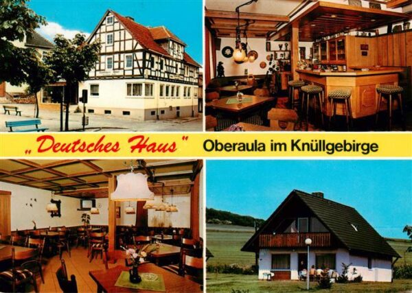 Oberaula Deutsches Haus Gastraum Bar