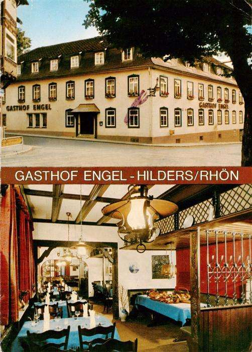 Hilders Rhoen Gasthof Engel Gastraum
