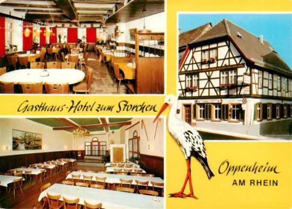 Oppenheim Gasthaus Hotel zum Storchen Gastraeume