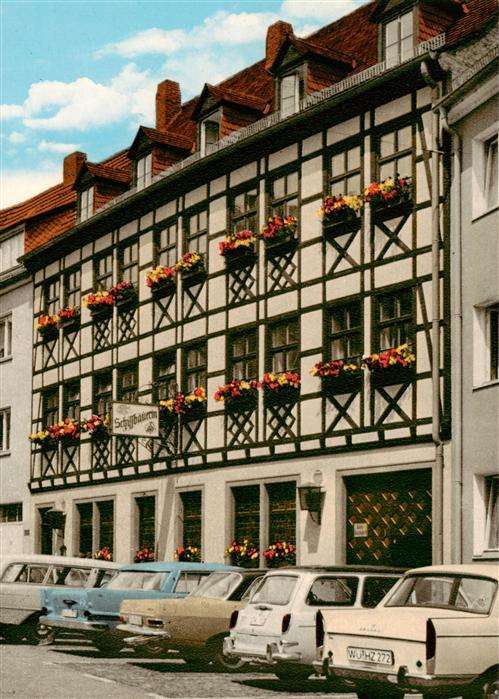 Wuerzburg Bayern Fraenkisches Wein und Fischhaus Schiffbaeuerin