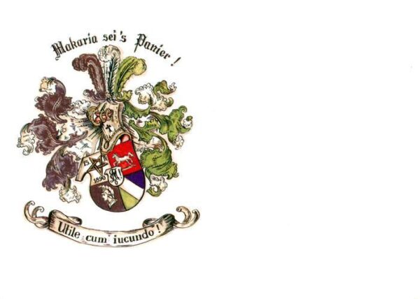 Braunschweig Wappen der Landsmannschaft im CC Makaria