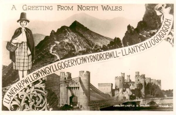 Conway Castle UK and Bridge