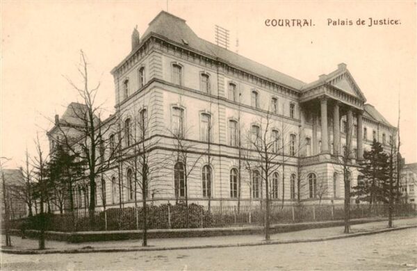 Courtrai Kortrijk Flandre Belgie Palais de Justice