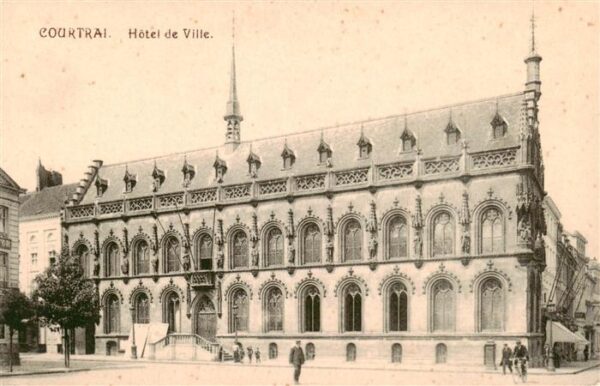 Courtrai Kortrijk Flandre Belgie Hotel de Ville