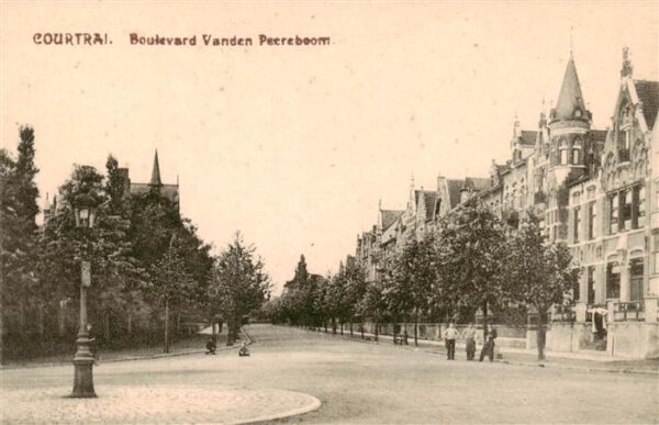 Courtrai Kortrijk Flandre Belgie Boulevard Vanden Peereboom