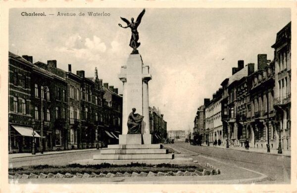 Charleroi  Belgie Avenue de Waterloo