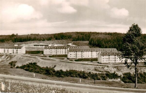 Pruem Eifel Waldstadt Panorama