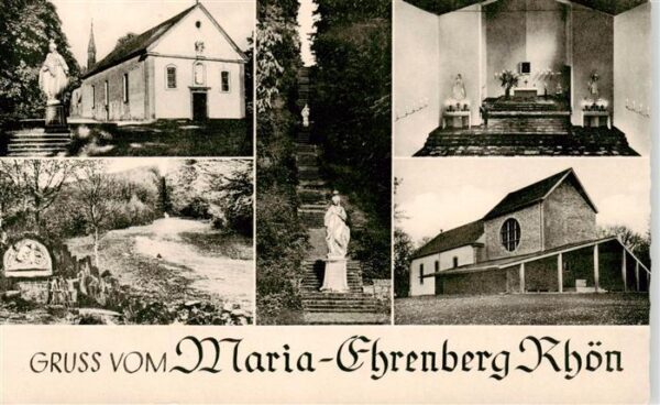 Kothen Motten Bayern Maria Ehrenberg Rhoen Teilansichten