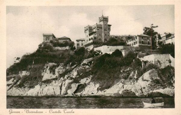 Genova Genua Liguria IT Boccadasse Castello Turche