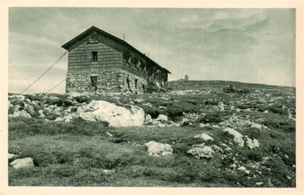 Fischerhuette Schneeberg mit Kaiserstein