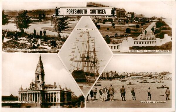 Portsmouth  UK Southsea Ornamental Gardens South Parade Gardens Guildhall Portsm