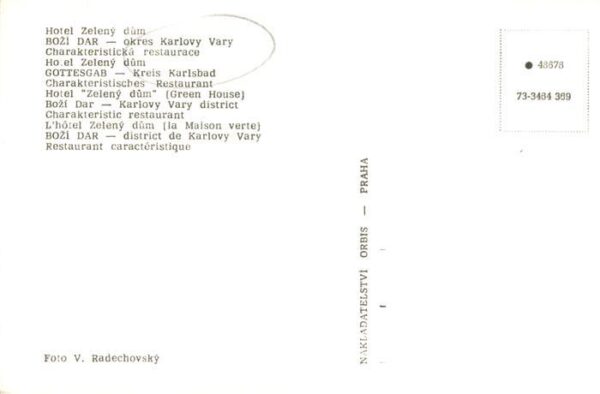 Bozi Dar Gottesgab CZ Hotel Zeleny dum – Bild 2