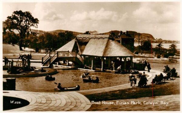Colwyn Bay Wales UK Boat House Eirias Park