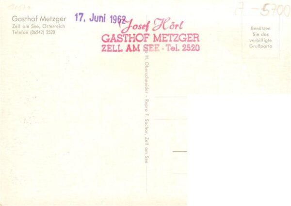 Zell See AT Gasthof Metzger – Bild 2