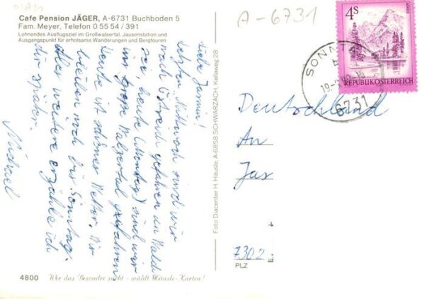 Buchboden Cafe Pension Jaeger – Bild 2
