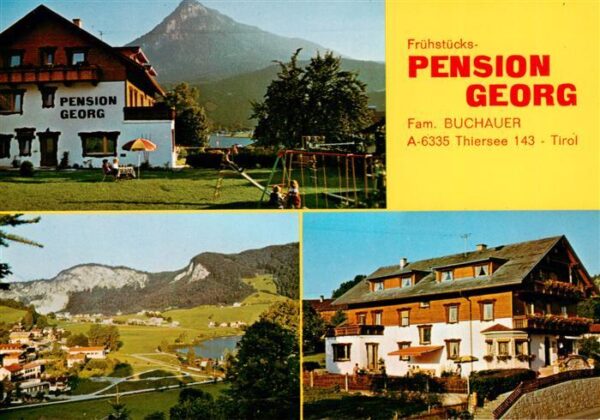 Thiersee Tirol AT Pension Georg Panorama