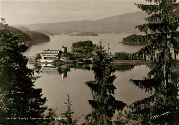 Tyrifjorden Norge Sunoeya Fjord restaurant