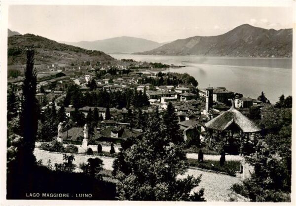 Luino Lago Maggiore IT Panorama