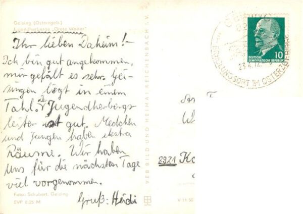 Geising Erzgebirge Jugendherberge Grete Walter – Bild 2