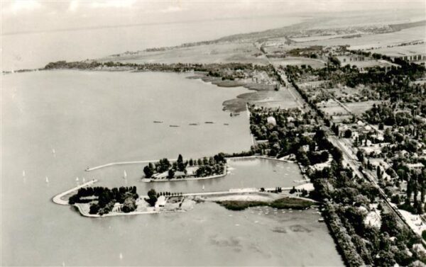 Balatonrol Plattensee HU Fliegeraufnahme