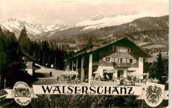 Kleinwalsertal Vorarlberg AT Grenzgasthof Walserschanz