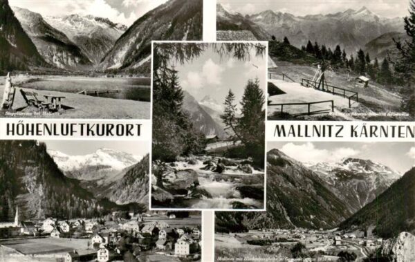 Mallnitzer Tauern Bad Gastein AT Teilansichten Panorama