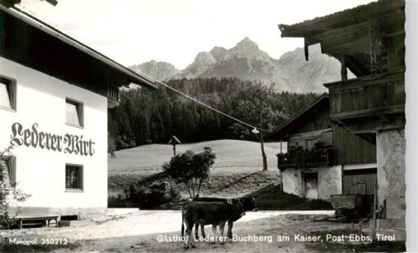 Buchberg Tirol Gasthof Lederer Wirt am Kaiser