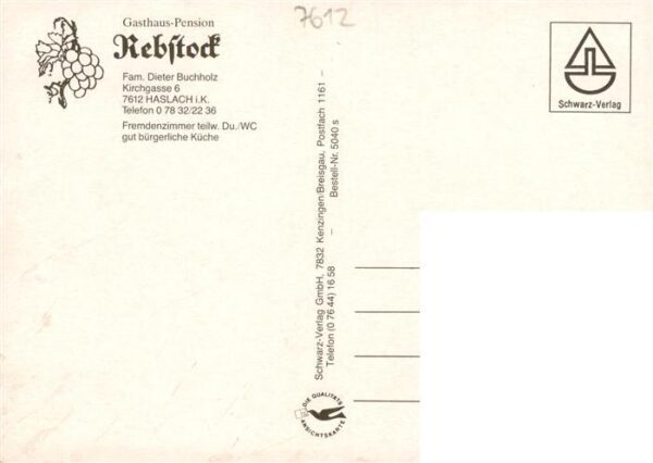 Haslach Kinzigtal Gasthaus Rebstock Gastraeume – Bild 2