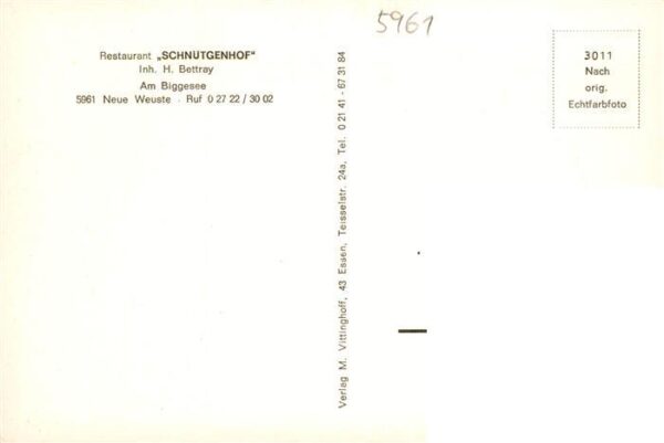 Biggesee Restaurant Schnuetgenhof Gaststube – Bild 2