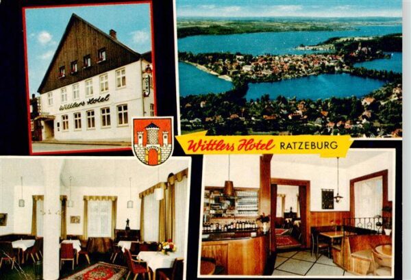 Ratzeburg Wittlers Hotel Gastraeume Fliegeraufnahme