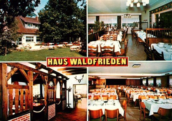 Duelmen Gasthaus Waldfrieden am Wildpark Gastraeume