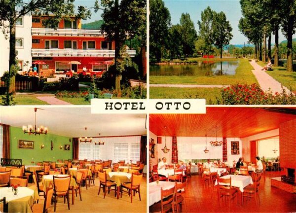 Wahmbeck Weserbergland Hotel Otto Gastraeume Park Teich