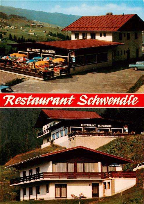 Mittelberg Kleinwalsertal AT Restaurant Schwendle