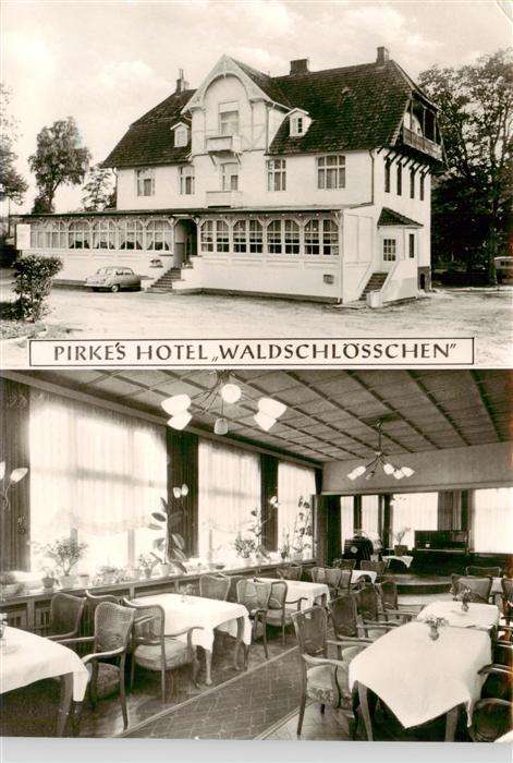 Rotenburg Wuemme Pirkes Hotel Waldschloesschen Gastraum