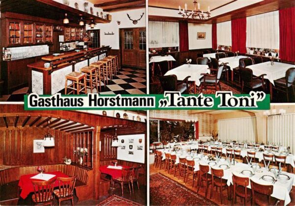 Leer Westfalen Gasthaus Horstmann Tante Toni Gastraeume Bar