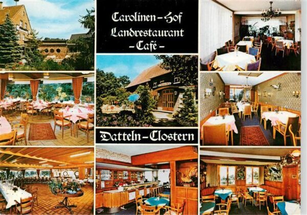 Clostern Carolinenhof Landrestaurant Gastraeume Bar